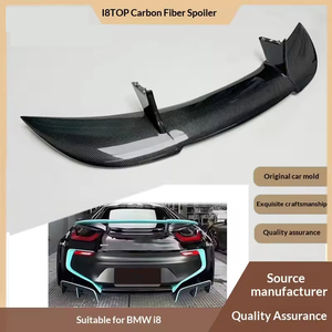 Factory Direct Sale Real Carbon Fiber Tail Fins Fix Rear Spoilers for I8 2013-2018 - Product Image 2