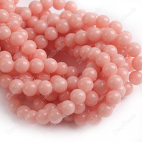 Vente en gros, nouveauté, stock, perles fluorescentes pour la fabrication de bijoux, bracelets, 6mm, 8mm, 10mm