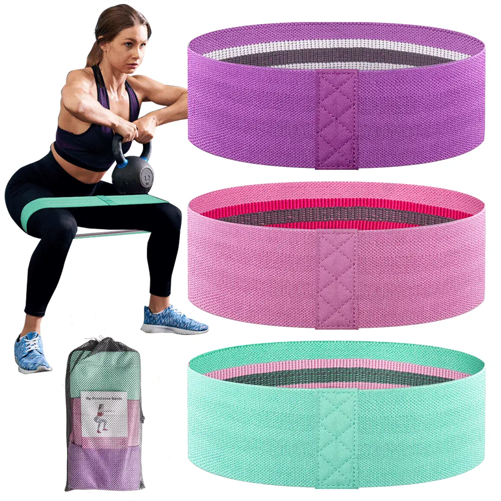 Unisex Booty Band Hip Fitness Bands langlebiges Widerstands training Gummiband für Übungen