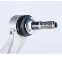 Bras de suspension inférieur avant droit courbé pour BMW F20 F30 F34 F35 en alliage d'aluminium forgé argenté OE 31126855742