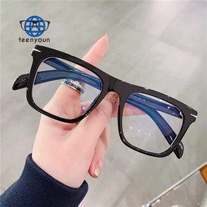 Teenyoun-gafas De Sol De leopardo para mujer, Lentes De Sol a la moda con montura grande, OEM, 2023 - Product Image 2