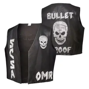 "Stone Cold" Steve Austin One More Round rivet Vest