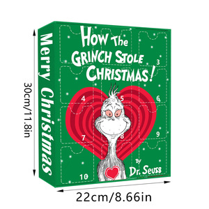 Eco-friendly Cartoon <strong>Christmas</strong> <strong>Grinch</strong> Blind Box Green Monster Pendant Acrylic Ornament <strong>Christmas</strong> <strong>Tree</strong> Exclusive <strong>Christmas</strong> Blind - Product Image 6