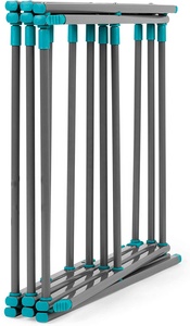 Boden Wäsche ständer Kleidung Wäsche ständer Handtücher Hänge gestell Klapp Wäsche trockner Ständer Lagerung - Product Image 6