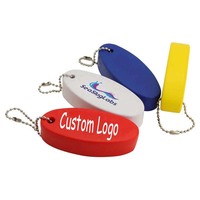 Porte-clés flottant en mousse EVA pour bateau, balle anti-stress promotionnelle, porte-clés flottant en stock avec logo personnalisé pour publicité