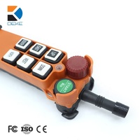 Télécommande sans fil pour grue RF F21-E1 à signal stable - Étanche, portée 100 m, en plastique