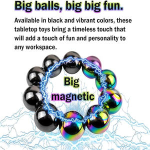Lot de 5 perles magnétiques colorées pour la décoration de bureau et le soulagement du stress - Product Image 6