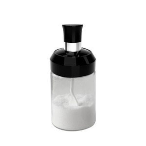 Tarro de condimentos con tapa y cuchara integradas, tarro de vidrio para extraer miel, recipiente hermético para condimentos de cocina y hogar - Product Image 5
