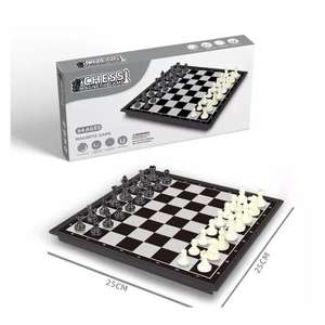 Produsen Set catur ramah lingkungan Go Game internasional papan catur plastik catur magnetik permainan Set