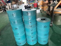 Bande de guidage en PTFE bleu TEBAK 0,8-3,2 mm pour machines-outils de haute précision, bande de guidage coulissante en PTFE à faible bruit 100/200/305 mm
