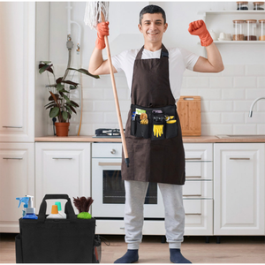 Sac de travail amovible Mydays pour l'extérieur, sac <span class=keywords><strong>à</strong></span> outils amélioré, organisateur d'outils <span class=keywords><strong>à</strong></span> ouverture supérieure pour le nettoyage domestique et le rangement de voiture - Product Image 3