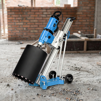 Machine de forage diamantée DD33 Brick Max 400 mm avec support pour le perçage humide du béton et du brique, outil de découpe de trous pour la construction