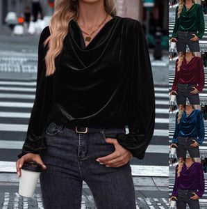 Nouvelle collection Automne/Hiver 2026 : <span class=keywords><strong>Haut</strong></span> à manches longues pour femme, style européen et américain - Product Image 1