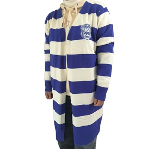 Maglione da donna personalizzato nuovo blu e bianco 1920 signore ricama maglione Cardigan lungo Zeta Phi Beta a righe a contrasto - Product Image 6