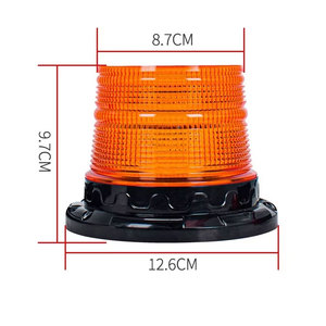 Luz <span class=keywords><strong>de</strong></span> Advertencia LED Magnética para Montacargas, Conector para Encendedor <span class=keywords><strong>de</strong></span> Cigarrillos, 24 Luces Intermitentes, <span class=keywords><strong>Señal</strong></span> <span class=keywords><strong>de</strong></span> Techo para Autobús <span class=keywords><strong>Escolar</strong></span> - Product Image 3