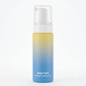 Tonique moussant pour le visage, tonique pour la peau, flacon bleu jaune gradué pour les soins quotidiens de la peau - Product Image 3