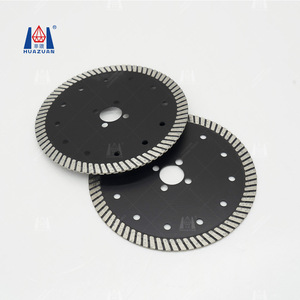 Diamond Turbo <strong>Saw</strong> <strong>Blade</strong> for Wet &amp; Dry Cutting | Multi-functional <strong>Blade</strong> for Marble, Granite, Concrete, and Brick - Product Image 2