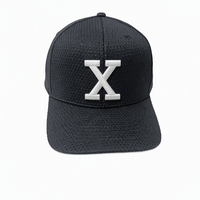 Gorra de béisbol transpirable 100% poliéster de malla completa al por mayor con visera precurvada, de secado rápido y ligera para correr, gimnasio y deportes.