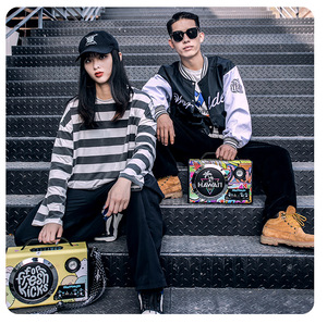 2024 Thiết Kế Mới Graffiti Loa Không Dây Ngoài Trời Di Động Công Suất Cao Loa Siêu Trầm Phát Sóng Trực Tiếp Card Âm Thanh Loa Khiêu Vũ 50W - Product Image 5