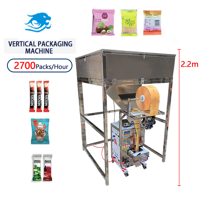 Factory Direct Large Automatic Vertical Accurate Weighing Powder Granule Packing Machine for Nuts Candy Dog Food Raisins Oatmeal