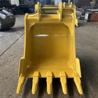 Godet standard de haute qualité, robuste et résistant à l'usure pour excavatrice de 12 tonnes