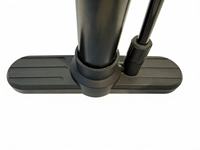Jinta 100PSI Portable Mini Mountain Bike Manual Air Pump, Compatible with Reversible Presta/Schrader Valves