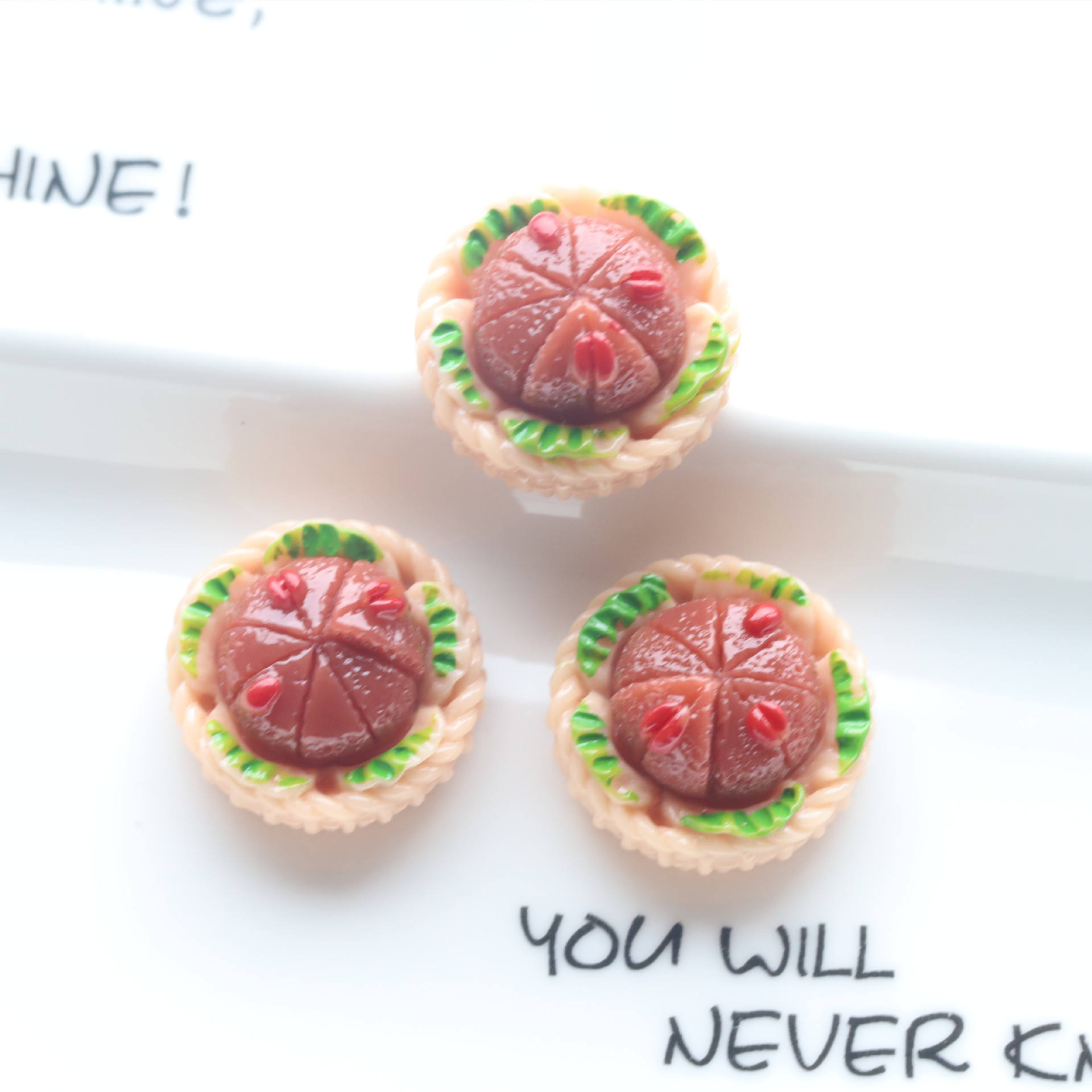 Série de thé du matin colorée - Gâteau de riz aux dattes rouges