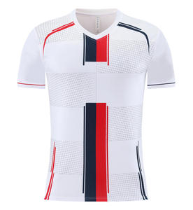 Setelan jersey sepak bola kustom dewasa desain baru 2025 pakaian seragam tim sepak bola cepat kering bersirkulasi udara layanan OEM Transfer panas - Product Image 3