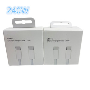 Tốt nhất bán 240W 2m/6ft Loại C nhanh chóng sạc Cáp USB C để USB C Cáp dữ liệu cho Iphone 15 16pro Max iPad Pad Mac Bok - Product Image 1