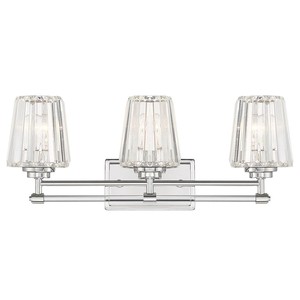 Modern Style Wall Lamp with Clear Glass Shade Brushed Gold Vanity Light <b>E26</b> Base for Hotel or Bathroom Lighting Decor - Product Image 3