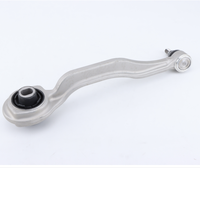 Bras de suspension inférieur avant gauche courbé pour W211 W219 en alliage d'aluminium forgé argenté, 100 % testé, garantie 12 mois, pièce d'origine (OE)