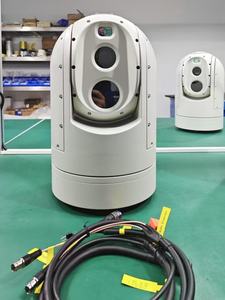 Cámara PTZ Térmica Infrarroja de Largo Alcance para Seguridad Perimetral y Patrullaje Costero, con Láser, Red IP - Product Image 4