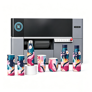 bibo HH-DY80ZM Automatic Desktop Cylinder Printer Water Bottle Cup Fast <b>Printing</b> Easy Maintenance Rotary UV <b>Printing</b> <b>Machine</b> - Product Image 1