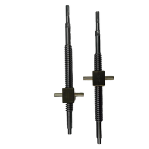 Cnc oem באיכות גבוהה בורג trapezoidal מוט הברגה עופרת מוט הברגה עם אגוז פליז - Product Image 5