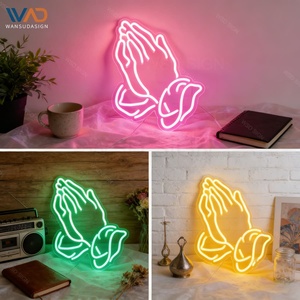 Enseigne néon élégante en forme <span class=keywords><strong>d</strong></span>'ailes, symbole pour les chambres, les bureaux <span class=keywords><strong>et</strong></span> les espaces artistiques - Product Image 6