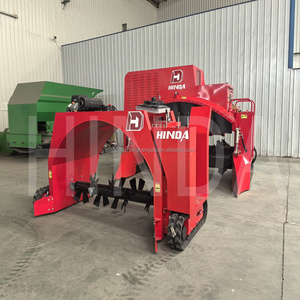 Compact Crawler <span class=keywords><strong>Compost</strong></span> Turner 3m | para Pequenas Fazendas Processamento Estrume e Resíduos Agro - Product Image 6