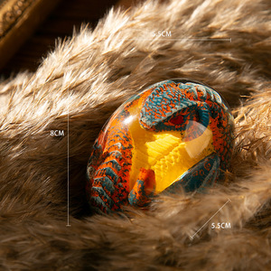 <span class=keywords><strong>Nouveau</strong></span> dinosaure oeuf GTB02 jeu résine lave Dragon oeuf trônes personnalisé meilleur vendeur Dragon oeuf Souvenir pour cadeau - Product Image 5
