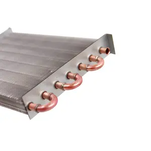 Radiateur de climatiseur à tube en cuivre HVAC de fabrication professionnelle