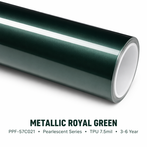 Film de protection de véhicule (PPF) en TPU aliphatique de la série Royal Green nacré, auto-réparant, anti-jaunissement, hydrophobe, vente en gros, couleurs variées - Product Image 2