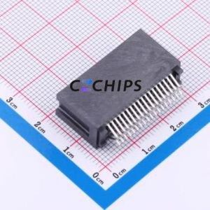 HEE36LP03BK Gold Finger Connector Through hole Component (THT),P=1.27mm Connector EDGE SLOT 1.27mm 36P Clamp Plate - Product Image 2