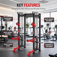 Machine à câbles croisés à charge libre REYK pour entraînement complet du corps, rack de fitness pour salle de sport