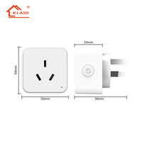 KLASS 16a Eu Uk Uk Smart Home Zigbee Télécommande sans fil Wifi Prise électrique intelligente Prise de courant Prise USB Barre universelle