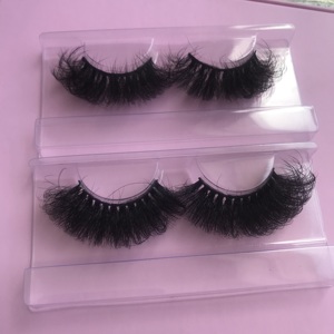 100% làm bằng tay dày tóc con người mềm mại tinh tế hiệu ứng tự nhiên Lash Dải có thể được cắt tỉa để phù hợp với mắt Lông mi giả Cils - Product Image 3