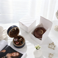Organisateur de bijoux multifonction en cuir PU tendance, étui de voyage portable pour ranger les bagues, les clous d'oreilles et les bijoux