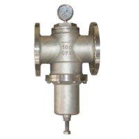 API Factory DIN Offre Spéciale vanne de réduction de pression directe SS bride filetée pour eau huile gaz
