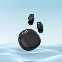 Les écouteurs intra-auriculaires TWS mini en peluche les plus recherchés : écouteurs sans fil ultra-petits pour le sommeil, écouteurs de sommeil