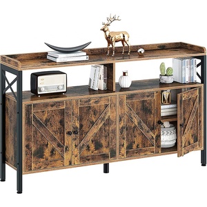 Hete Verkoop Rustieke Handgemaakte Opbergkast Retro Hoge Kwaliteit Displayrek Met Lades 4 Lagen Huis Entree Console Tafel - Product Image 3