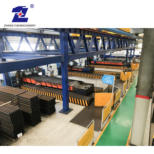 Línea de producción de perfiles metálicos de alta configuración Línea de producción de procesamiento de riel de guía mecanizado de acero automático - Product Image 5