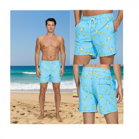 Short de bain pour homme personnalisé, short de surf, séchage rapide, respirant, polyester recyclé, écologique, short de bain décontracté, short de plage