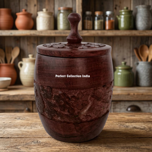 Handmade Modern Classic Wooden Urn <b>Lid</b> Metal Wood Material Cremation Ashes Adults Babies Pets Funeral Supplies PCI Model 657 - Product Image 5
